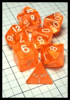 Dice : Dice - Dice Sets - Wiz Dice Orange Transparent - eBay Mar 2015